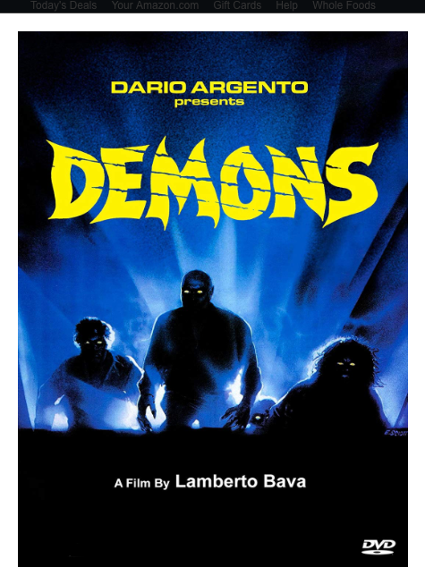 SIGNED! DVD DEMONS HORROR MOVIE CLASSIC – TheRealGerettaGeretta-Shop