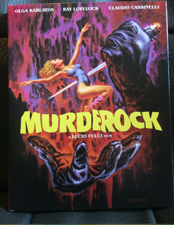 SIGNED! DVD MURDER ROCK / DANCE TO THE DEATH